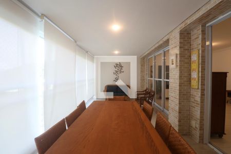 Varanda da Sala de apartamento para alugar com 3 quartos, 168m² em Parque Enseada, Guarujá