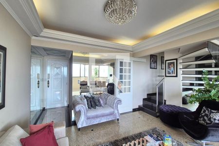 Sala de apartamento à venda com 4 quartos, 290m² em Fazenda Santa Cândida, Campinas