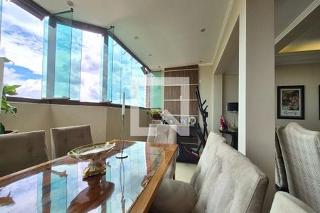 Varanda da Sala de apartamento à venda com 4 quartos, 290m² em Fazenda Santa Cândida, Campinas