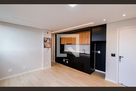 Sala / Cozinha de apartamento à venda com 1 quarto, 35m² em Vila Nova, São Paulo