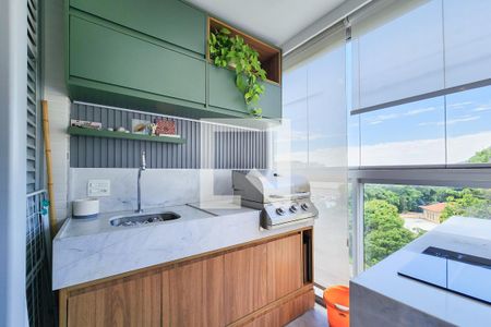 Varanda de apartamento à venda com 3 quartos, 106m² em Botafogo, Rio de Janeiro