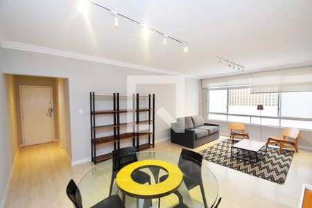 Sala de jantar de apartamento para alugar com 3 quartos, 150m² em Cerqueira César, São Paulo