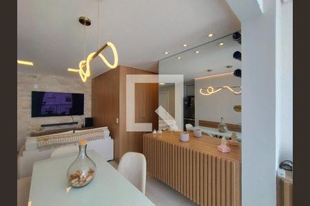 Sala de apartamento para alugar com 2 quartos, 56m² em Rudge Ramos, São Bernardo do Campo