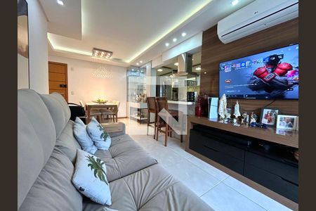 Sala de apartamento para alugar com 2 quartos, 87m² em Abraão, Florianópolis