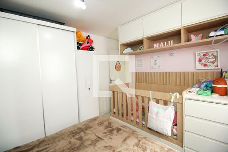 Suíte de apartamento à venda com 2 quartos, 100m² em Jardim Santo Alberto, Santo André