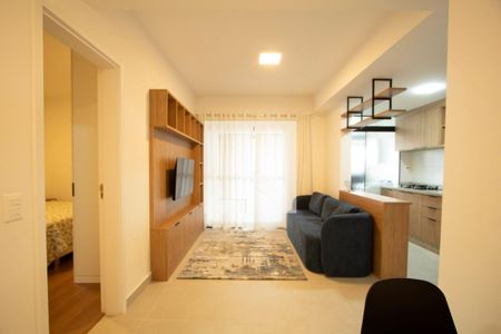 Sala de apartamento para alugar com 1 quarto, 55m² em Jardim Emilia, Sorocaba