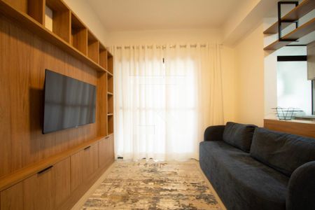 Sala de apartamento para alugar com 1 quarto, 55m² em Jardim Emilia, Sorocaba