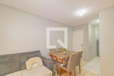 Sala/Cozinha de apartamento para alugar com 2 quartos, 42m² em Rio Branco, Canoas