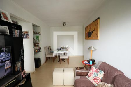 Sala de estar- Sala de jantar de apartamento à venda com 2 quartos, 50m² em Jardim Taquaral, São Paulo