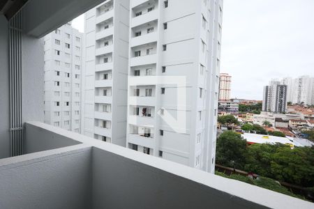 Varanda da Sala de apartamento à venda com 2 quartos, 50m² em Jardim Taquaral, São Paulo