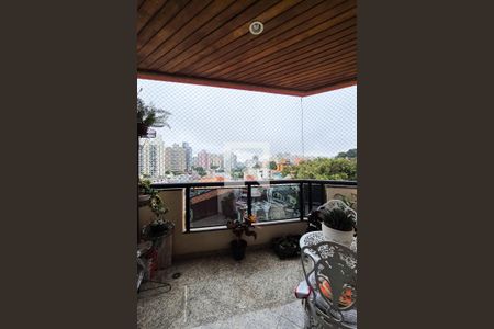 Varanda da Sala de apartamento à venda com 3 quartos, 123m² em Santa Terezinha, São Bernardo do Campo
