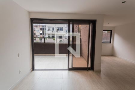 Varanda na Sala de apartamento para alugar com 3 quartos, 124m² em Lourdes, Belo Horizonte