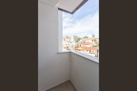 Varanda da Sala de apartamento à venda com 2 quartos, 56m² em Renascença, Belo Horizonte