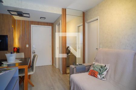 Sala de apartamento para alugar com 1 quarto, 88m² em Jardim do Salso, Porto Alegre