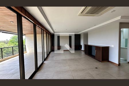 Sala de apartamento para alugar com 3 quartos, 198m² em Recreio dos Bandeirantes, Rio de Janeiro