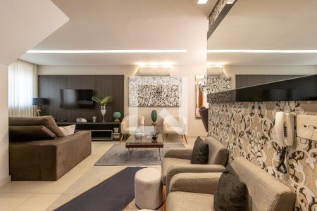 Sala de casa para alugar com 4 quartos, 380m² em Trevo, Belo Horizonte