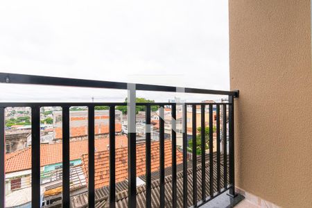 Varanda da Sala de apartamento para alugar com 2 quartos, 34m² em Vila Sao Nicolau, São Paulo