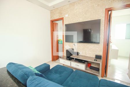 Sala de apartamento para alugar com 2 quartos, 76m² em Jardim Santo Alberto, Santo André