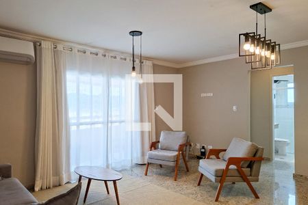 Sala de apartamento para alugar com 5 quartos, 400m² em Aviação, Praia Grande