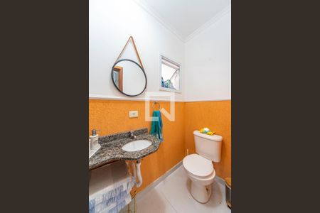 Lavabo de casa de condomínio à venda com 2 quartos, 104m² em Vila Assunção, Santo André