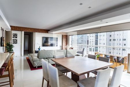 Sala de Jantar de apartamento à venda com 4 quartos, 172m² em Vale do Sereno, Nova Lima