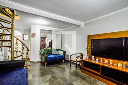 Sala de casa para alugar com 3 quartos, 185m² em Vila Camilópolis, Santo André