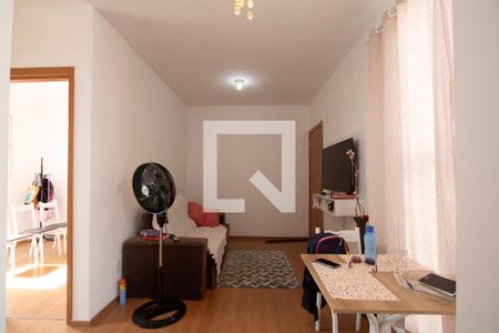 Sala de apartamento para alugar com 2 quartos, 42m² em Caguaçu, Sorocaba
