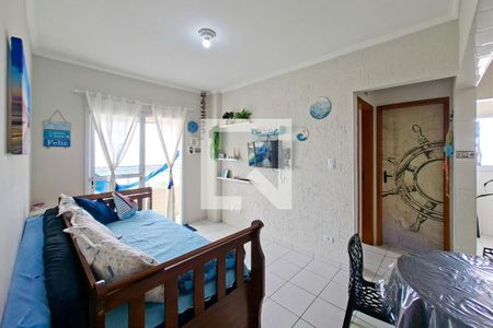 Sala de apartamento para alugar com 1 quarto, 36m² em Real, Praia Grande