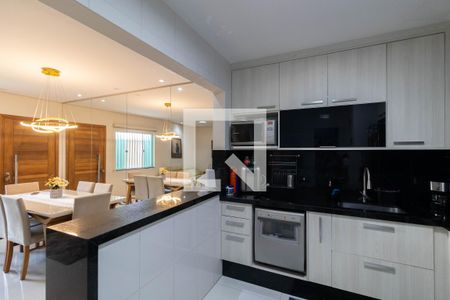 Sala e Cozinha de casa de condomínio à venda com 3 quartos, 154m² em Vila Ré, São Paulo