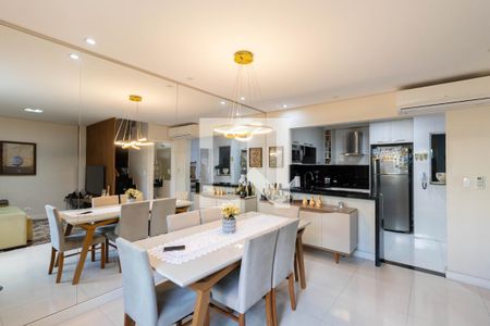 Sala e Cozinha de casa de condomínio à venda com 3 quartos, 154m² em Vila Ré, São Paulo