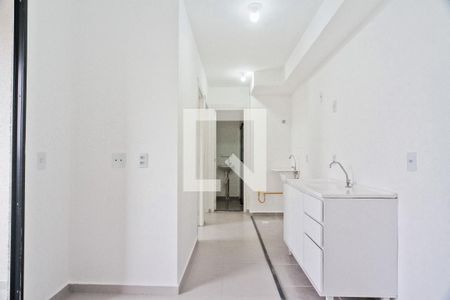 Sala de apartamento para alugar com 2 quartos, 34m² em Moinho Velho, São Paulo