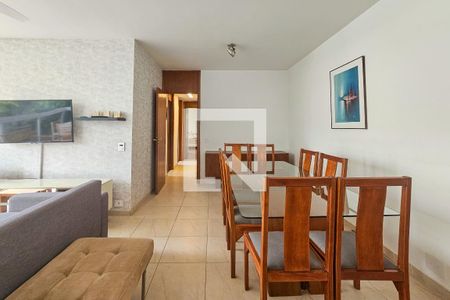 Sala de apartamento para alugar com 3 quartos, 126m² em Jardim Vitoria, Guarujá