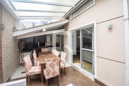 Varanda gourmet de casa de condomínio à venda com 4 quartos, 193m² em Vila Planalto, São Bernardo do Campo