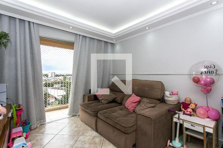 Sala de apartamento para alugar com 3 quartos, 72m² em Vila Nova Manchester, São Paulo