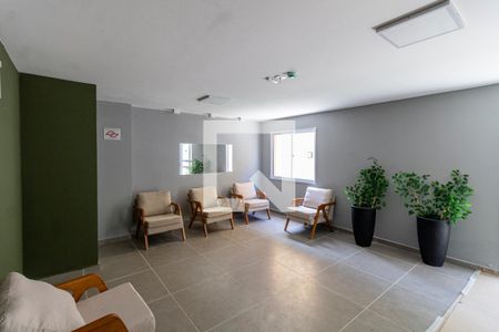 Hall social de kitnet/studio à venda com 1 quarto, 17m² em Vila Nilo, São Paulo