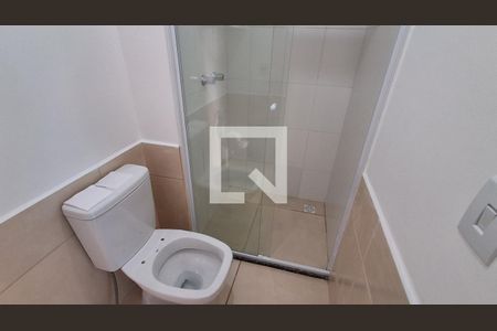 Banheiro de kitnet/studio à venda com 1 quarto, 35m² em Vila Angelina, São Bernardo do Campo