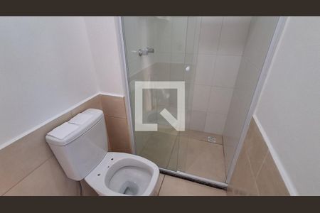 Banheiro de kitnet/studio à venda com 1 quarto, 35m² em Vila Angelina, São Bernardo do Campo