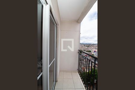 Varanda da Sala de apartamento para alugar com 3 quartos, 58m² em Jardim Cocaia, Guarulhos
