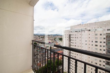 Varanda da Sala de apartamento para alugar com 3 quartos, 58m² em Jardim Cocaia, Guarulhos