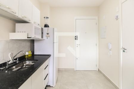 Studio - Cozinha de kitnet/studio para alugar com 1 quarto, 27m² em Vila Aricanduva, São Paulo