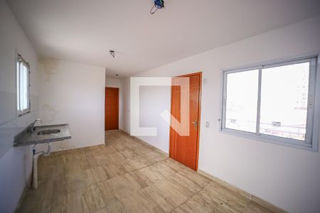 Sala/Cozinha de apartamento para alugar com 2 quartos, 39m² em Parque Boturussu, São Paulo