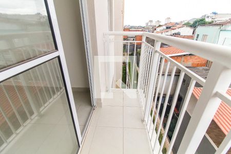 Varanda de apartamento para alugar com 2 quartos, 35m² em Vila Carmosina, São Paulo