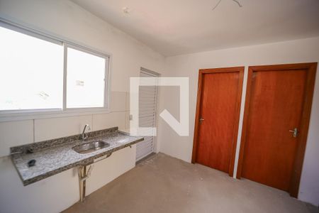 Sala/Cozinha de apartamento à venda com 2 quartos, 41m² em Parque Boturussu, São Paulo
