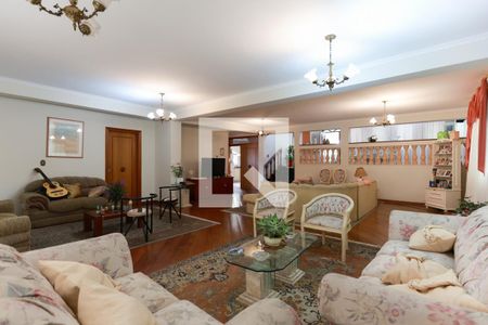Sala de estar e TV de casa à venda com 4 quartos, 500m² em Vila Mariza Mazzei, São Paulo
