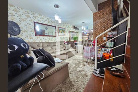 Sala de casa de condomínio à venda com 3 quartos, 127m² em Jardim São Luís, São Paulo