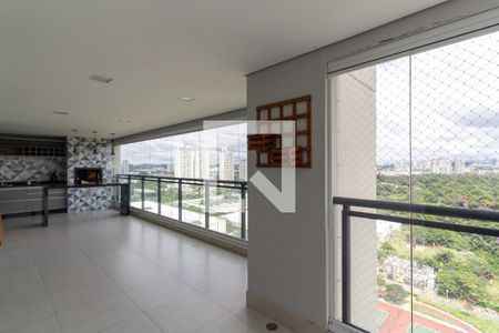 Varanda Gourmet de apartamento para alugar com 4 quartos, 266m² em Jurubatuba, São Paulo