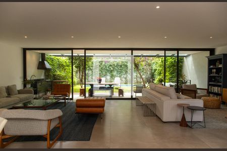 Sala de casa para alugar com 4 quartos, 400m² em Jardim Petropolis, São Paulo