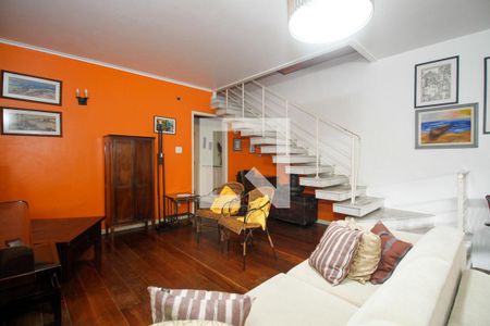 Sala de Estar de casa à venda com 5 quartos, 250m² em Pinheiros, São Paulo