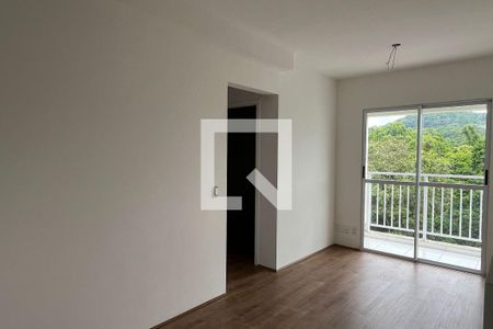 Sala de apartamento para alugar com 2 quartos, 85m² em Morro Nova Cintra, Santos