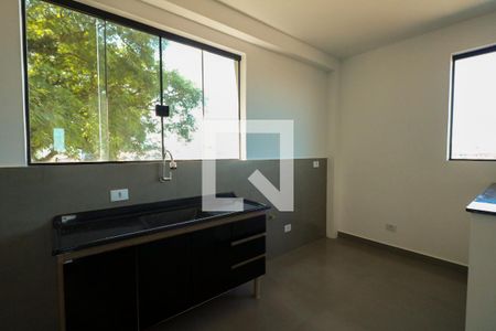 Sala e Cozinha de kitnet/studio para alugar com 1 quarto, 48m² em Vila Nogueira, Diadema